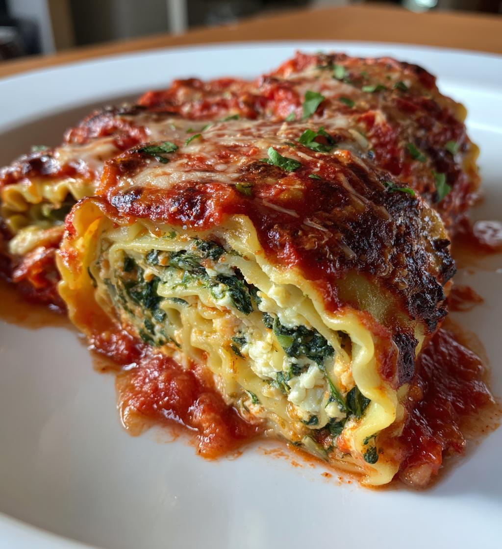 Lasagne Roll-Ups