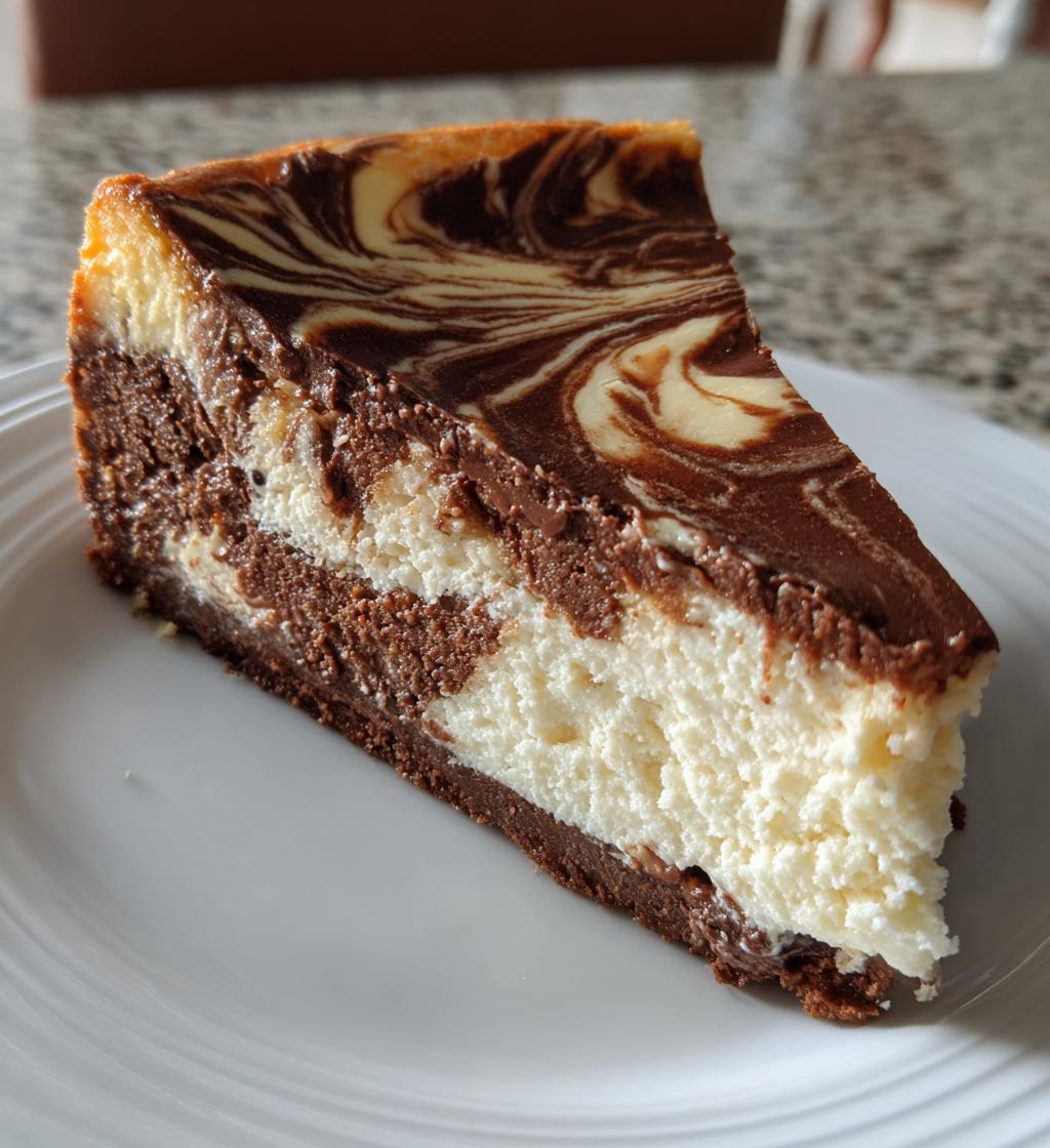 Marmer Swirl Cheesecake - detail 1