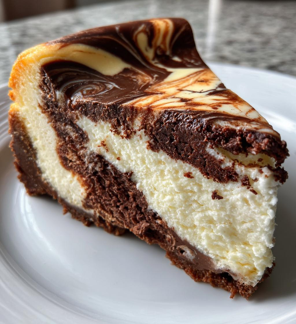 Marmer Swirl Cheesecake