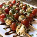 Mini Caprese Spiesjes