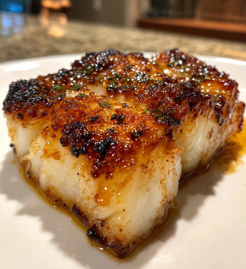 Miso Glazuurde Kabeljauw