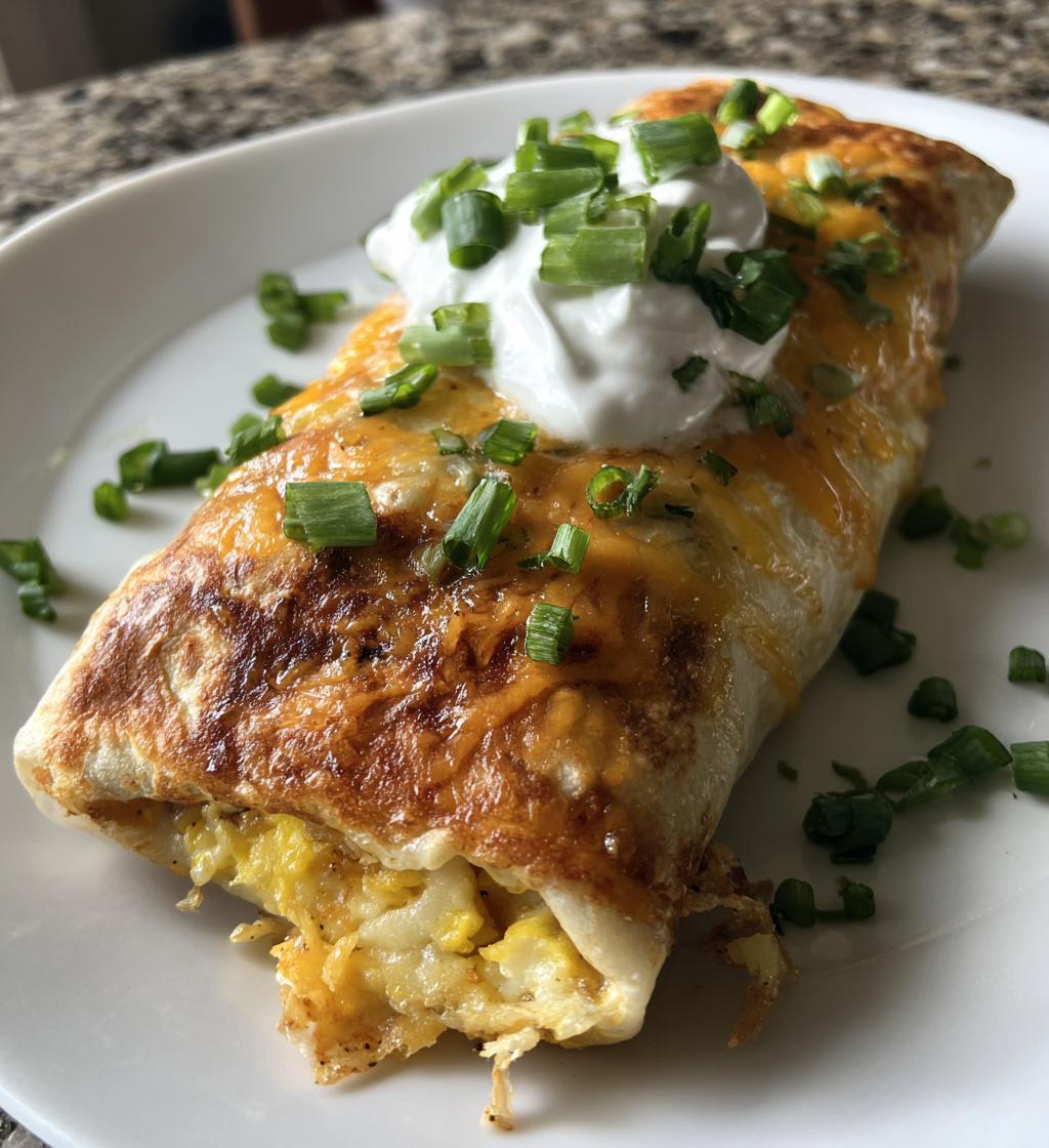 Ontbijt Burrito uit de Airfryer - detail 1