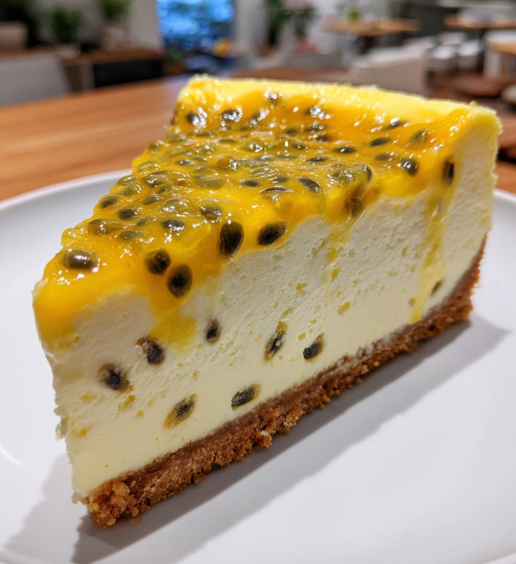 Passievrucht Cheesecake