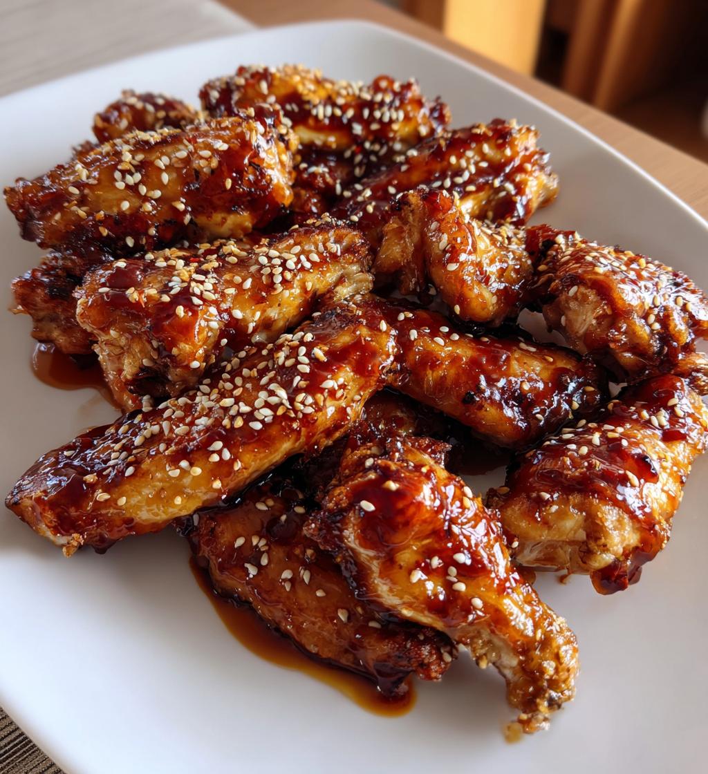 Pineapple-Teriyaki Kippenvleugels - detail 1