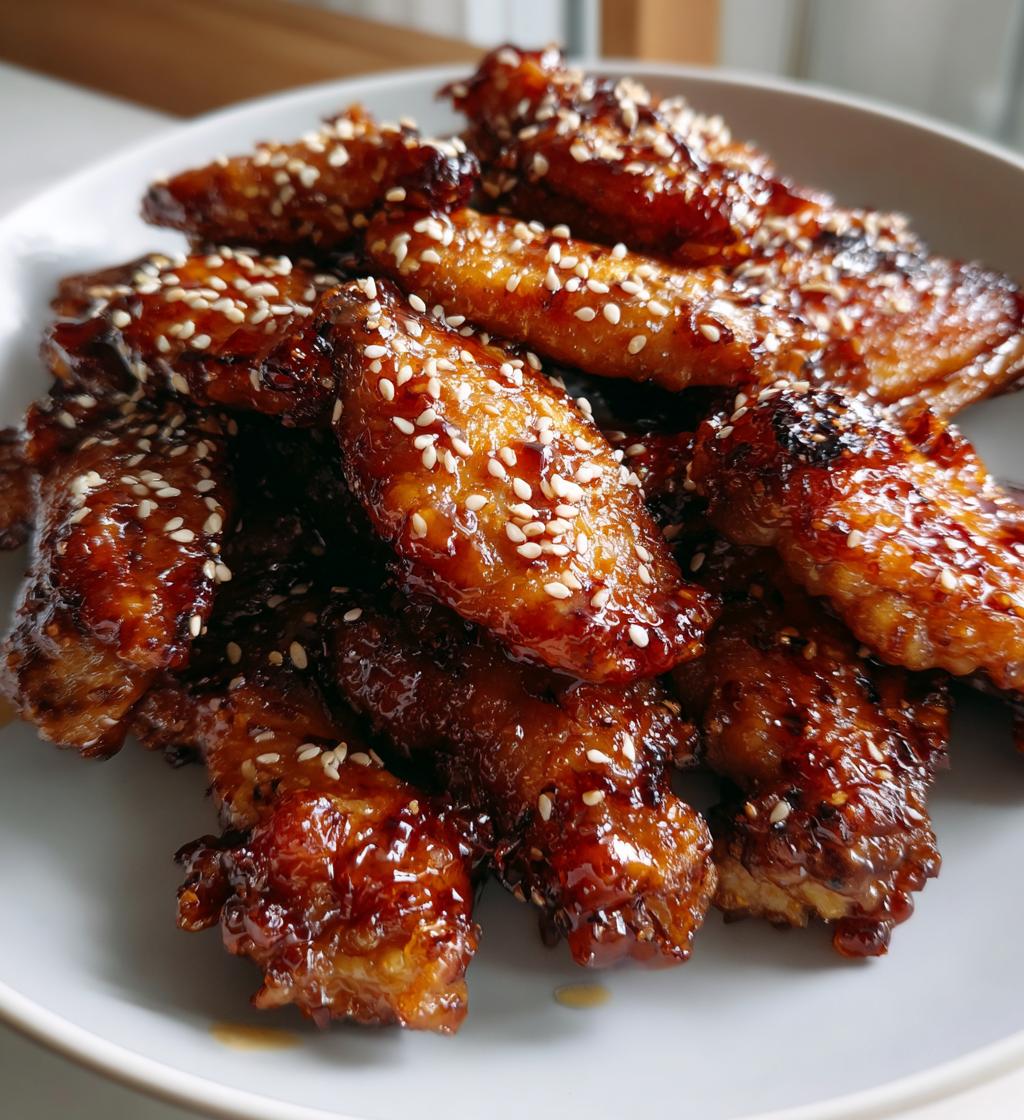 Pineapple-Teriyaki Kippenvleugels