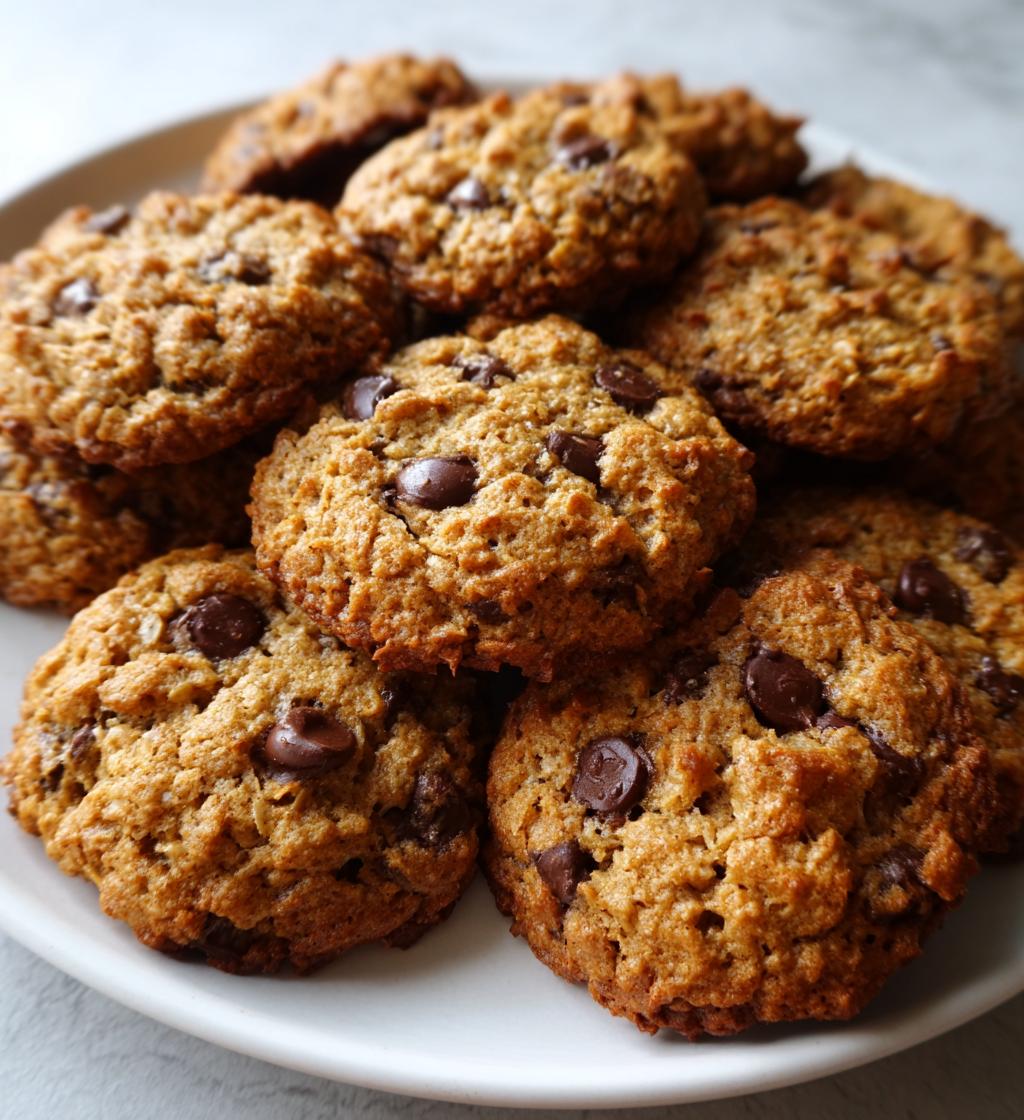 Pompoen Havermout Chocoladechip Koekjes