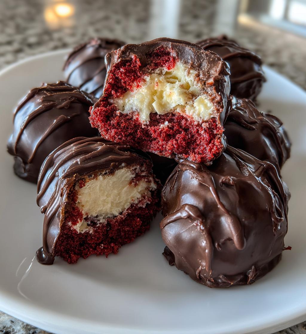 Red Velvet Cake Truffels - detail 1