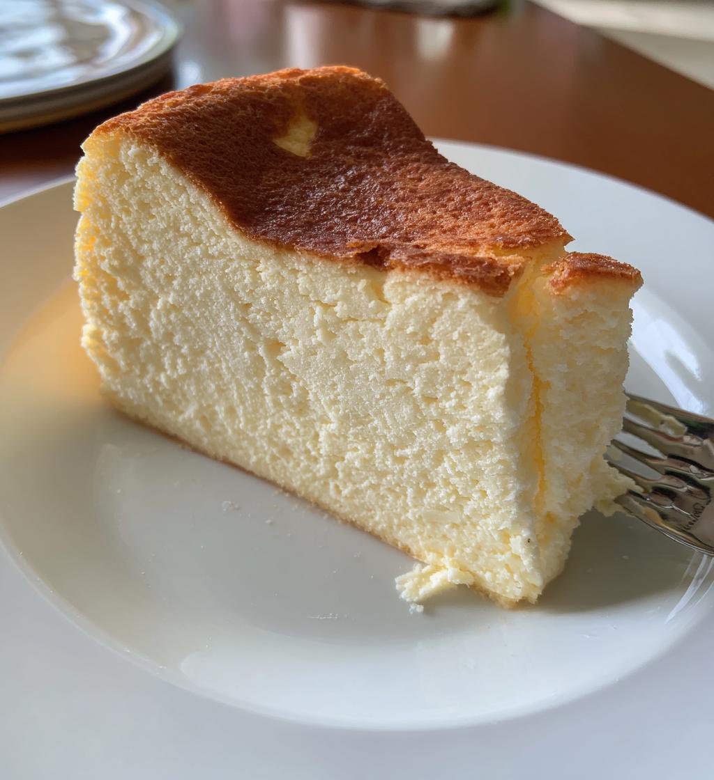 Ricotta Cheesecake - detail 1