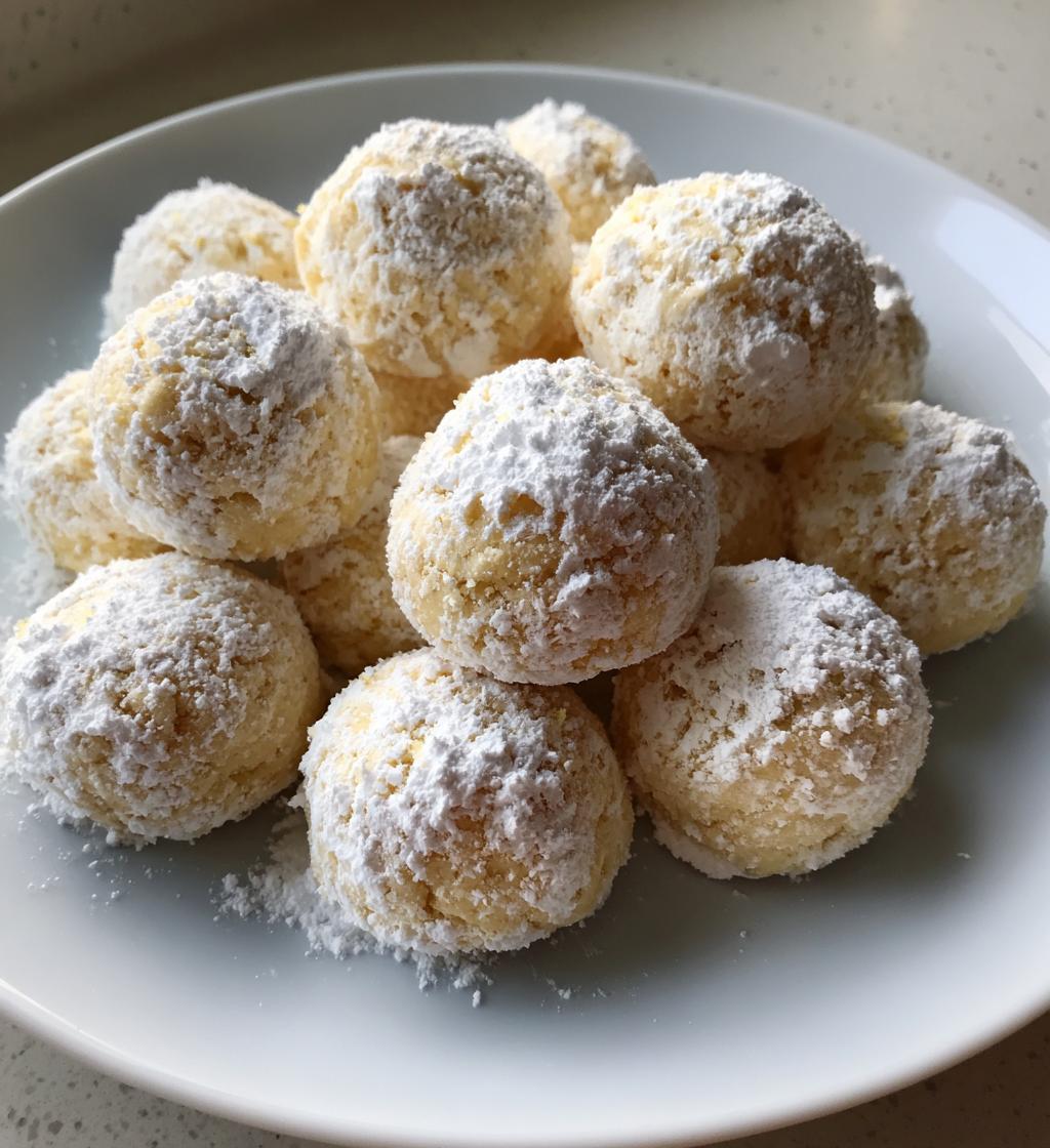 Sneeuwbal Koekjes