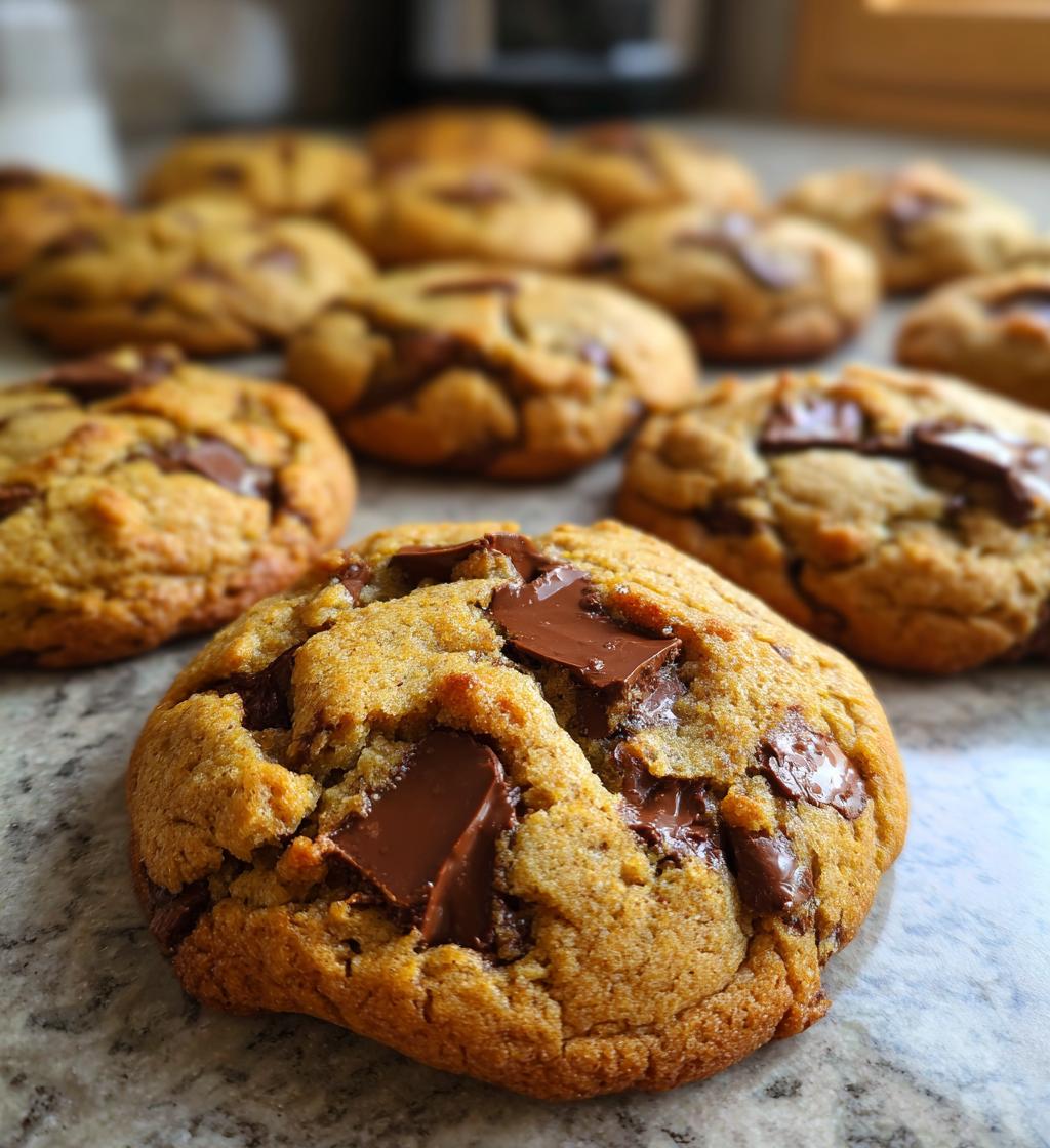 Tahini Chocolade Chip Koekjes