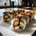 Teriyaki Kip Sushi Rollen