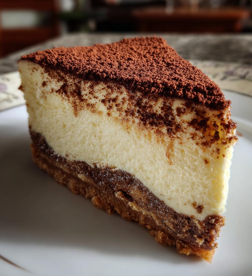Tiramisu Cheesecake - detail 1