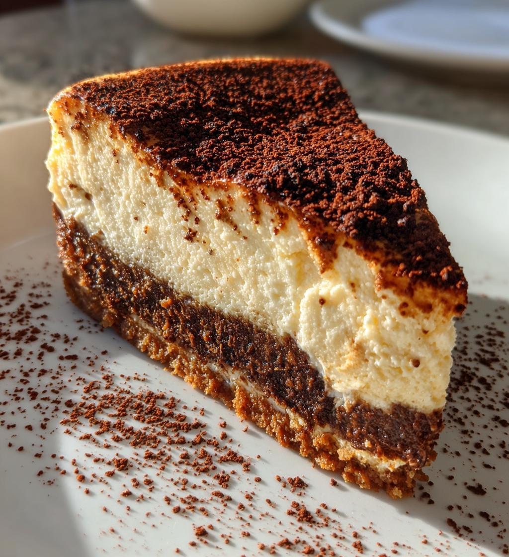 Tiramisu Cheesecake