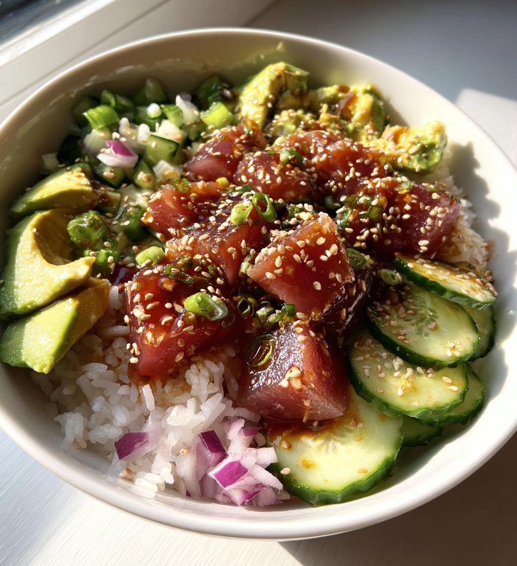 Tuna Poke Bowl - detail 1