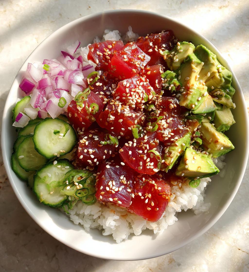 Tuna Poke Bowl