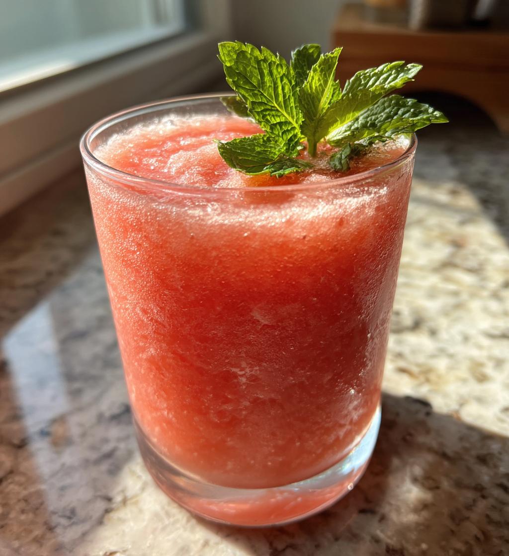 Watermeloen Slushie