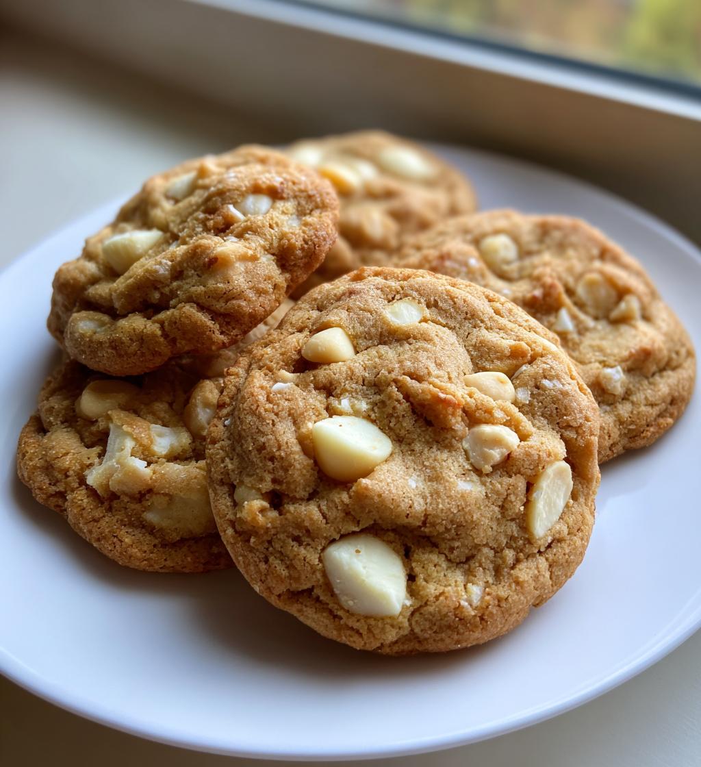 Witte Chocolade Macadamia Noten Koekjes - detail 1
