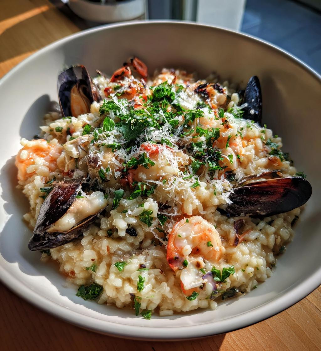 Zeevruchtenrisotto - detail 1