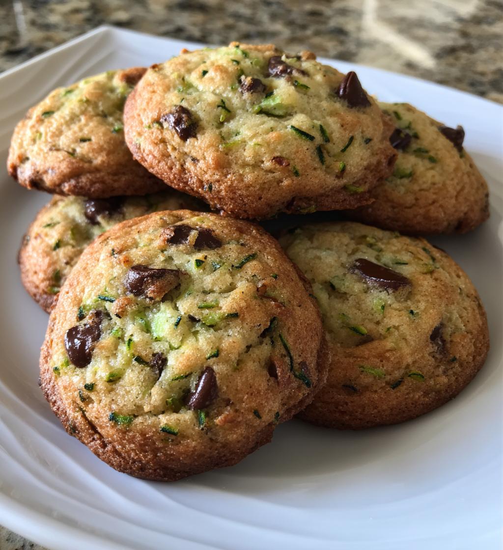 Zucchini Chocolate Chip Cookies - detail 1