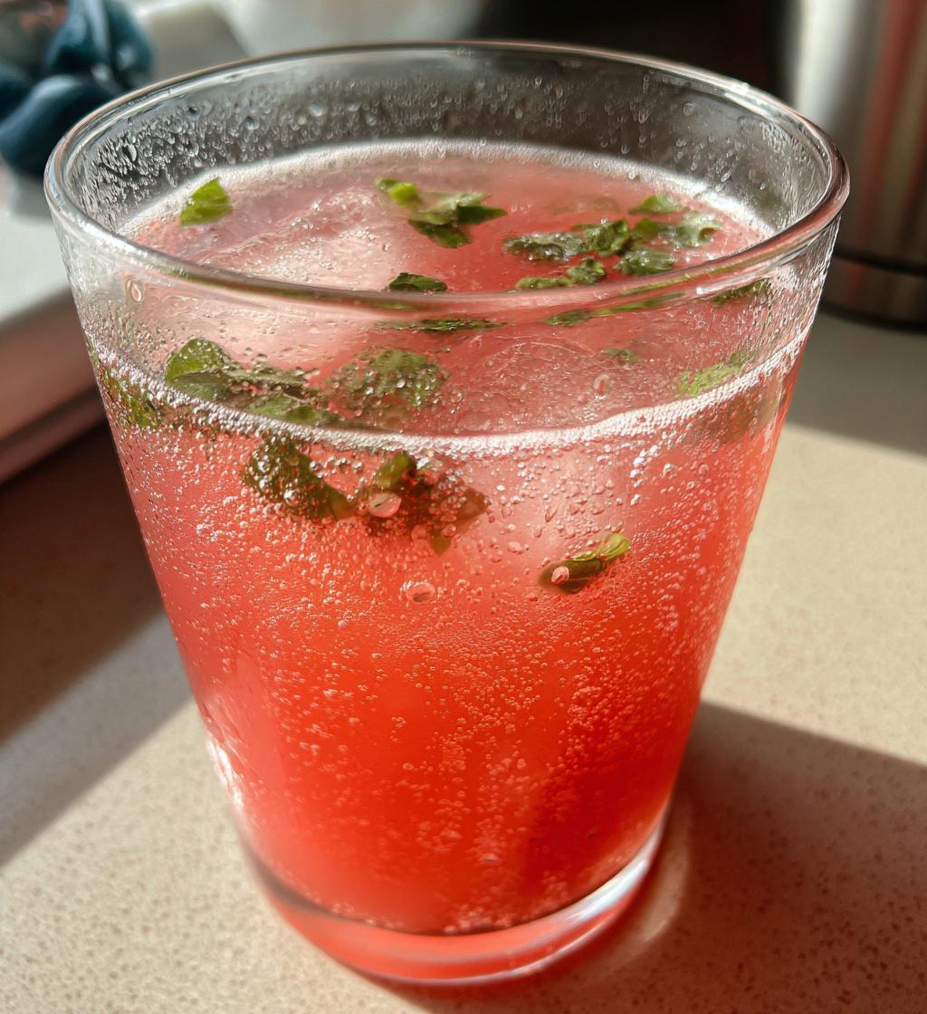 Aardbei Basilicum Limonade - detail 1