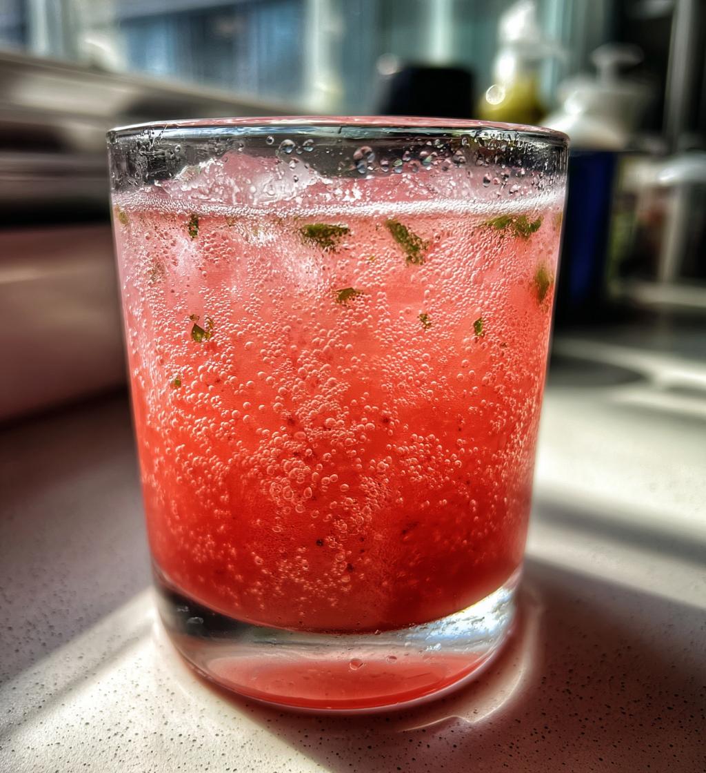 Aardbei Basilicum Limonade