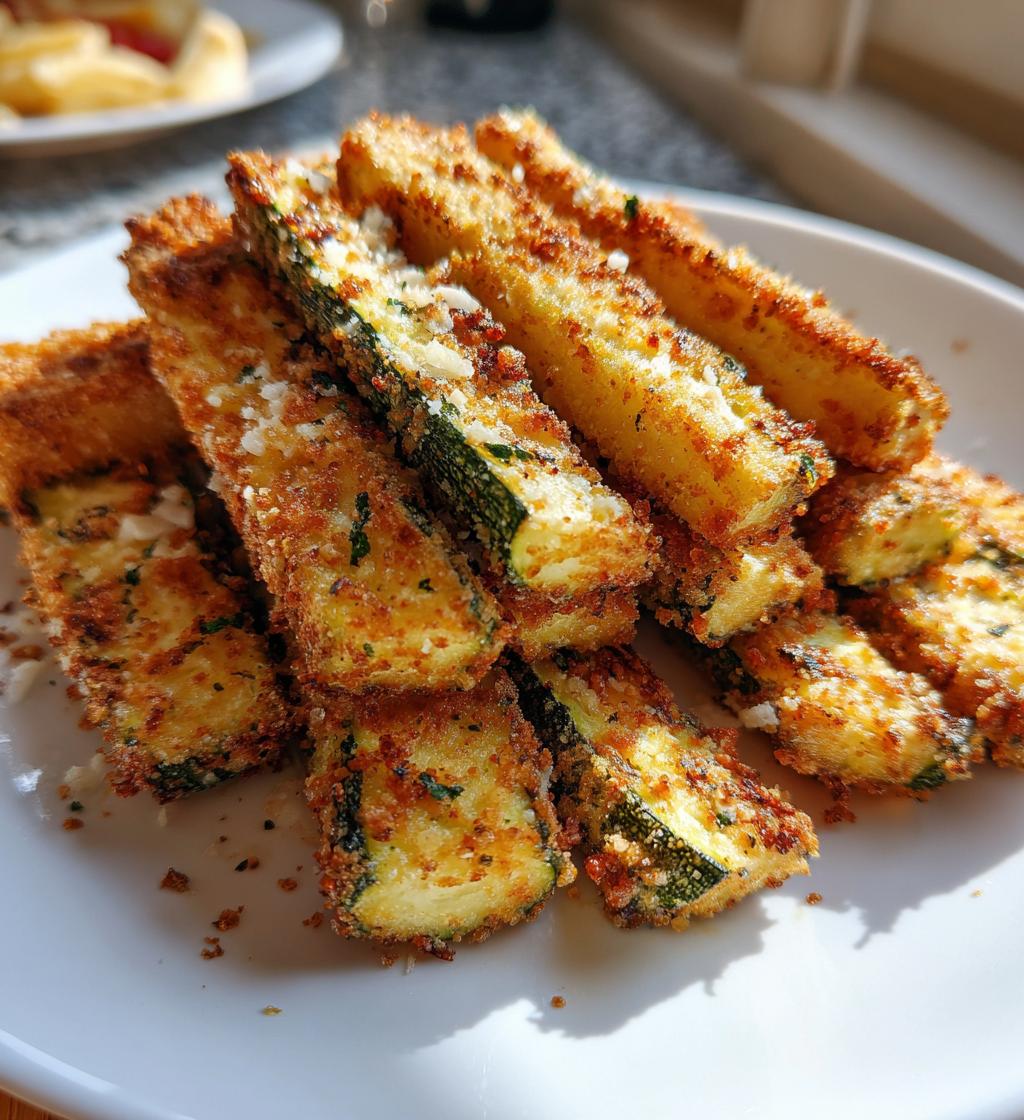 Air Fryer Courgette Frietjes - detail 1