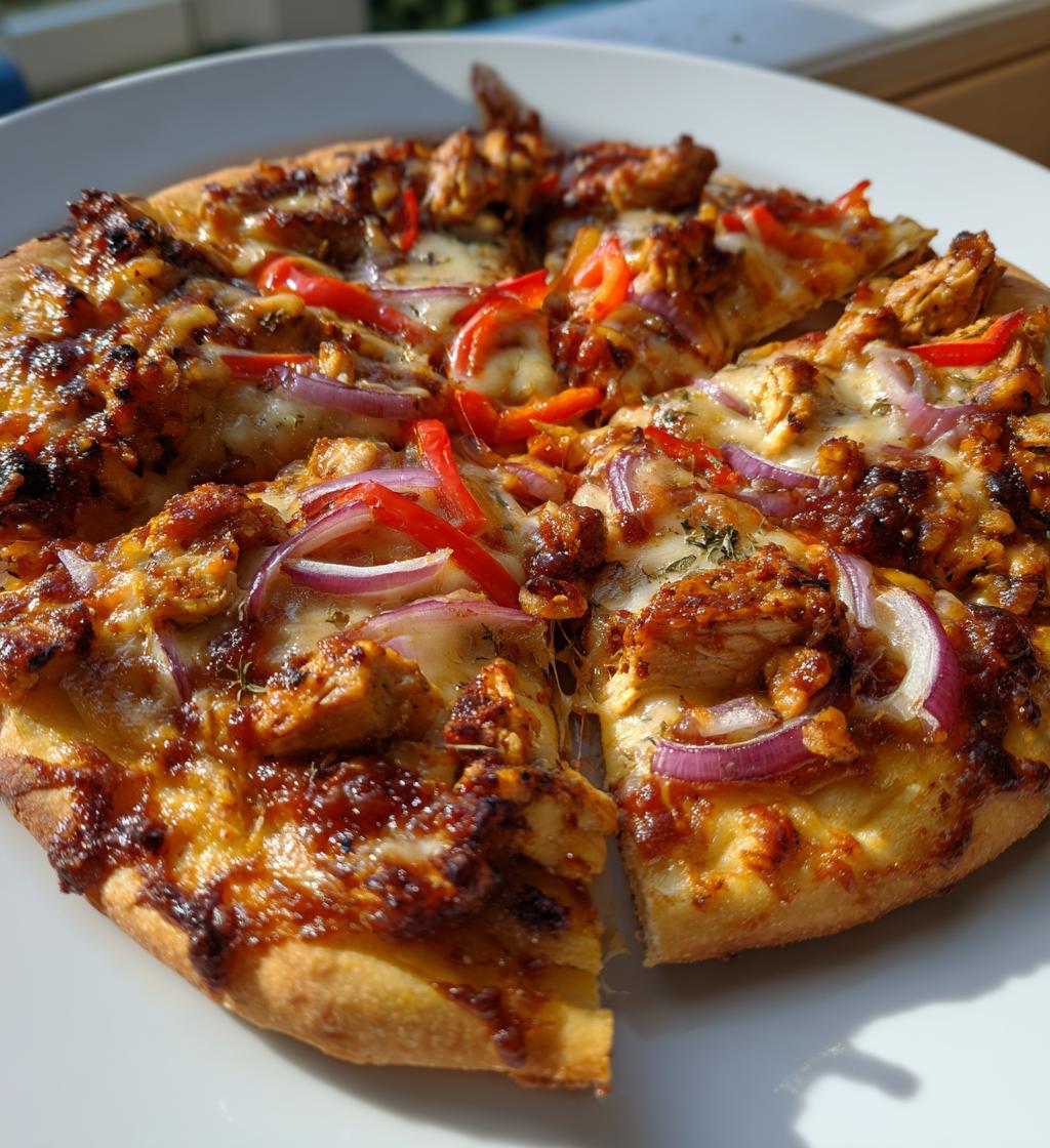 BBQ Kip Pizza