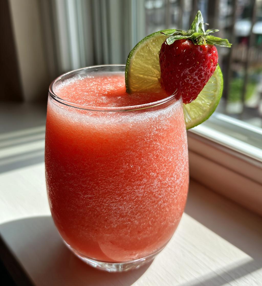 Bevroren Aardbeien Daiquiri
