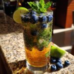 Blauwe Bessen Mojito