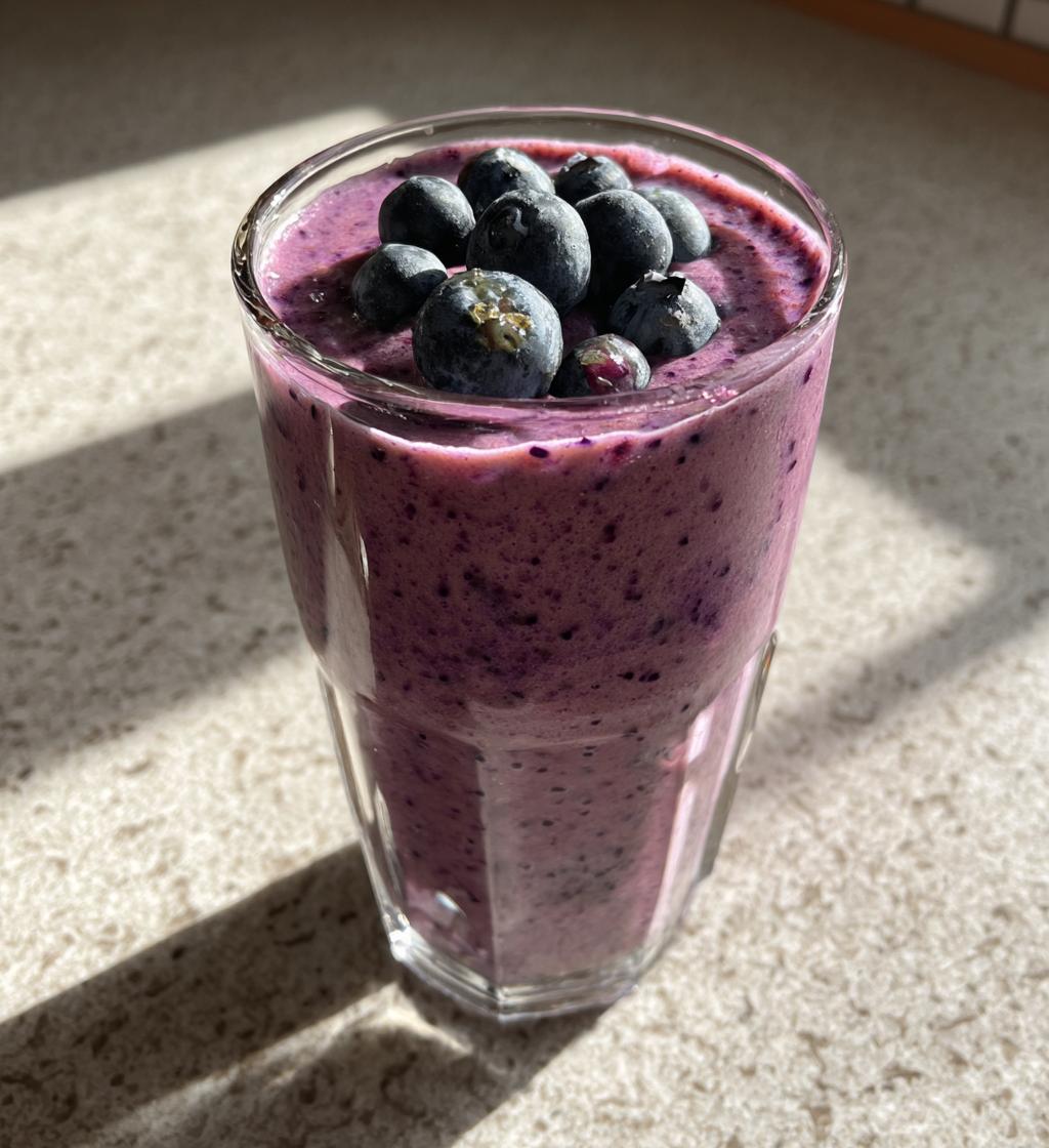 Broccoli Blauwe Bessen Smoothie - detail 1