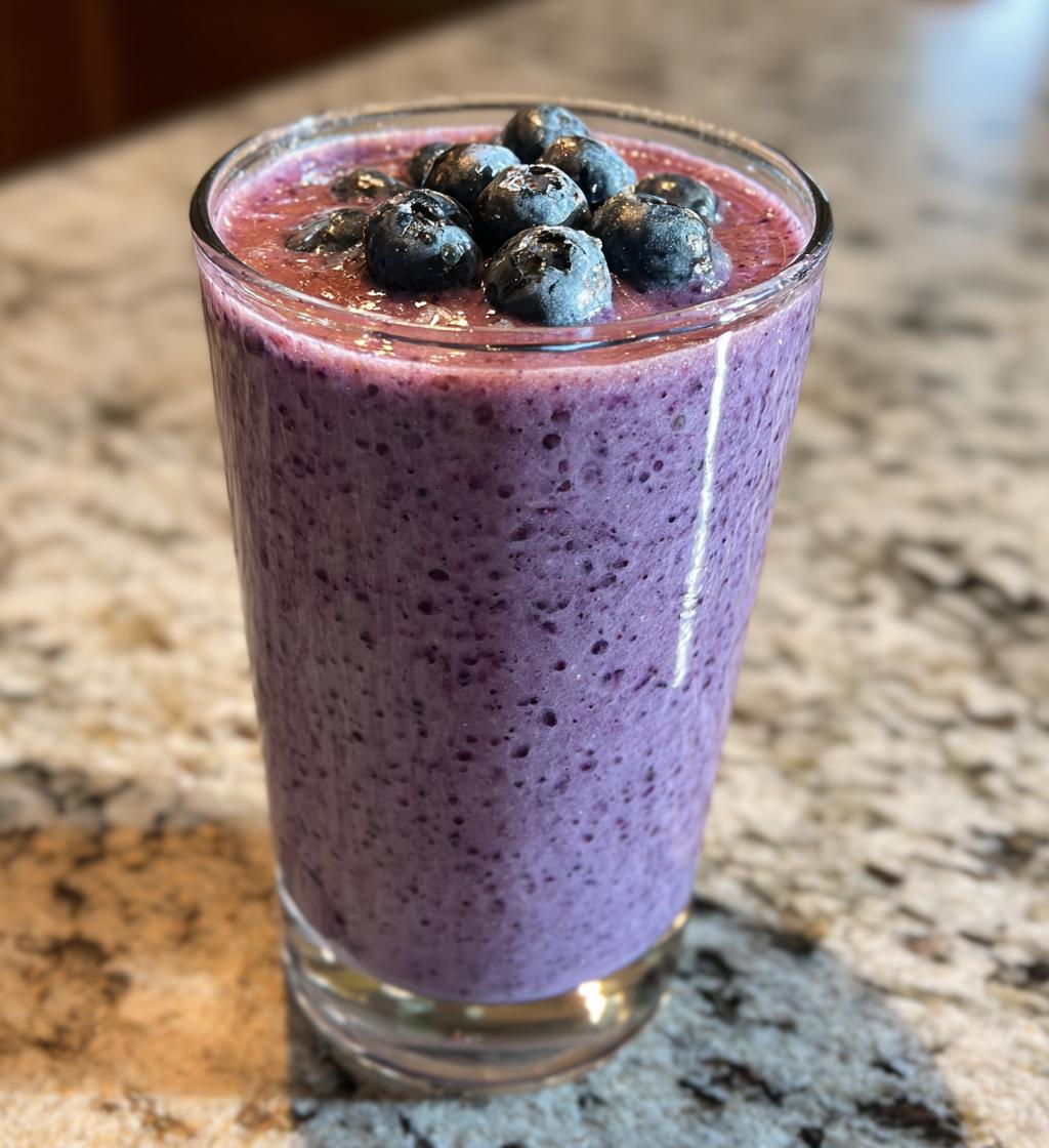 Broccoli Blauwe Bessen Smoothie