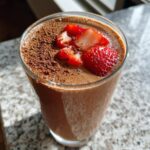 Chocolade Aardbeien Smoothie