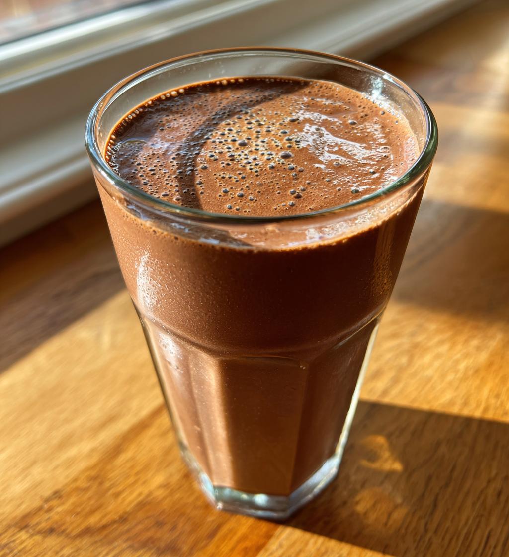 Chocolade Avocado Smoothie