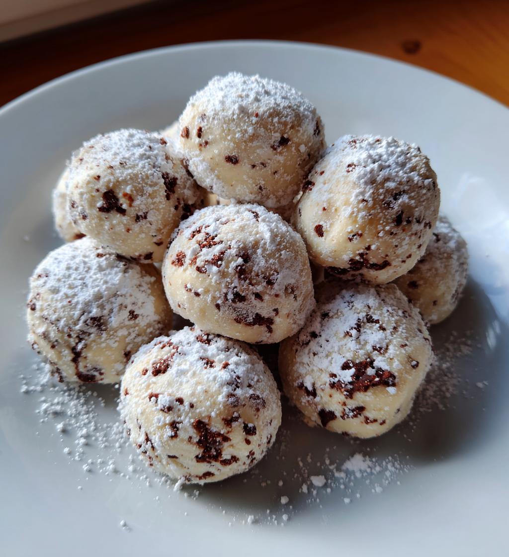 Chocolade Chip Cookie Dough Truffels
