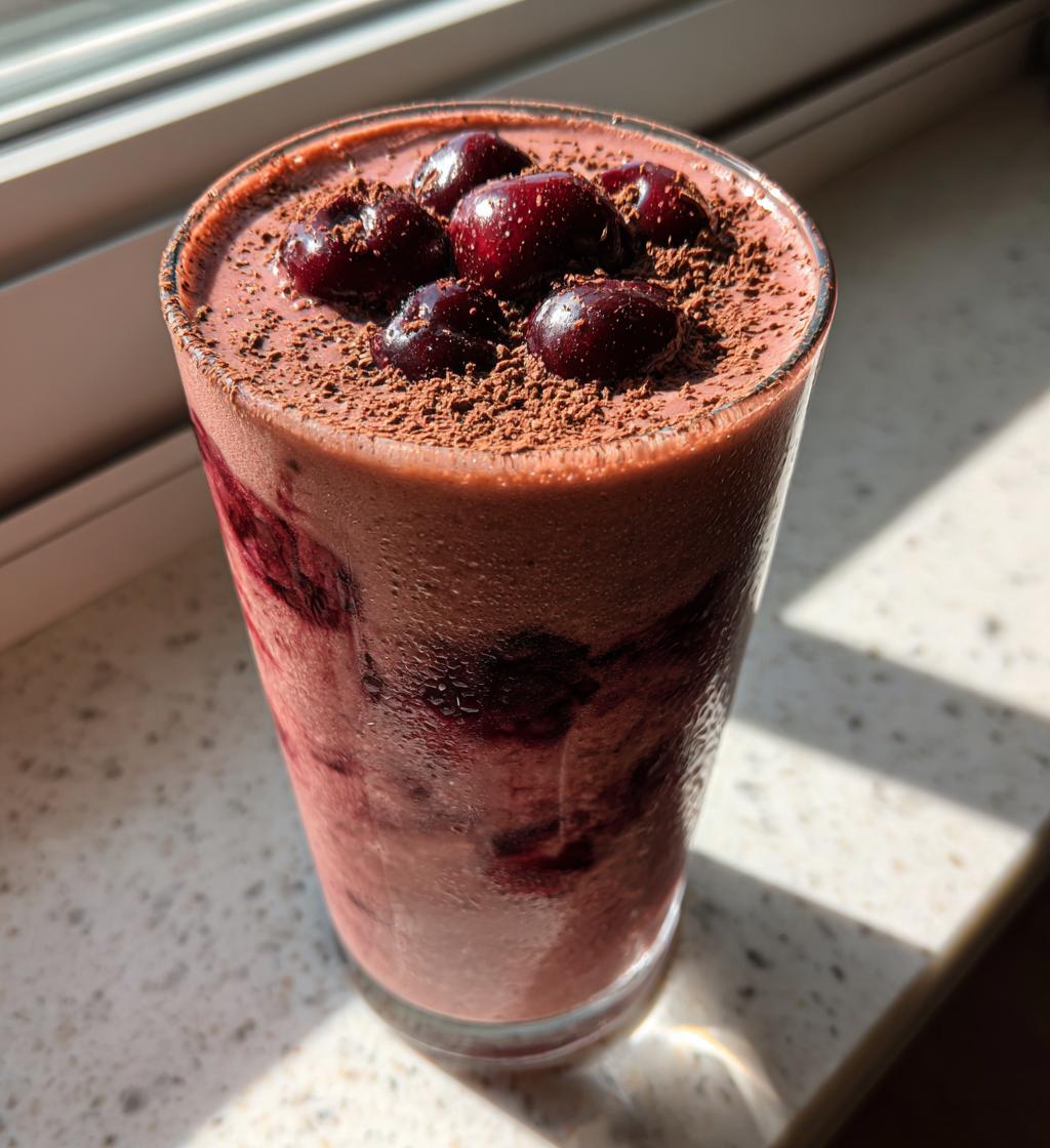 Chocolade Kers Smoothie