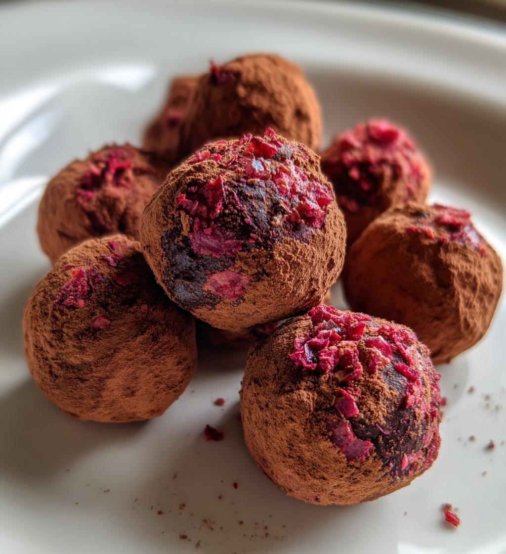 Cranberry Sinaasappel Truffels - detail 1