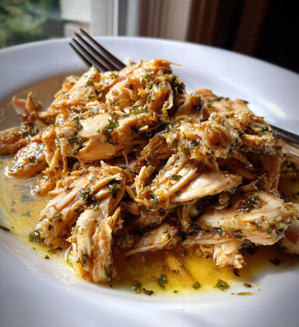 Crock Pot Kip met Olive Garden Dressing