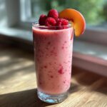 Framboos Perzik Smoothie