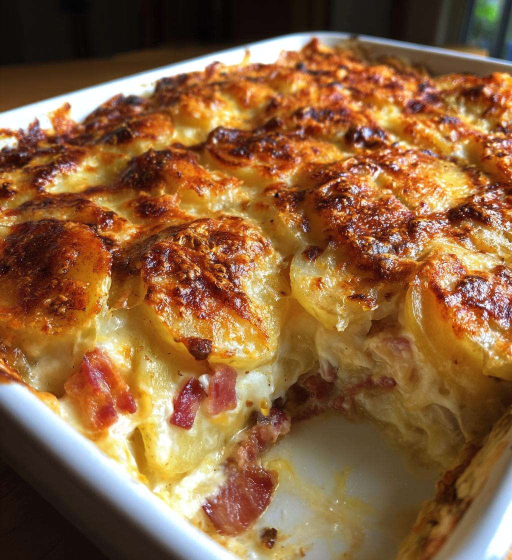 Gelaadde Kip Aardappel Ovenschotel