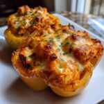 Gevulde Paprika's met Buffalo Kip
