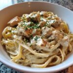Kip Alfredo uit de Slow Cooker
