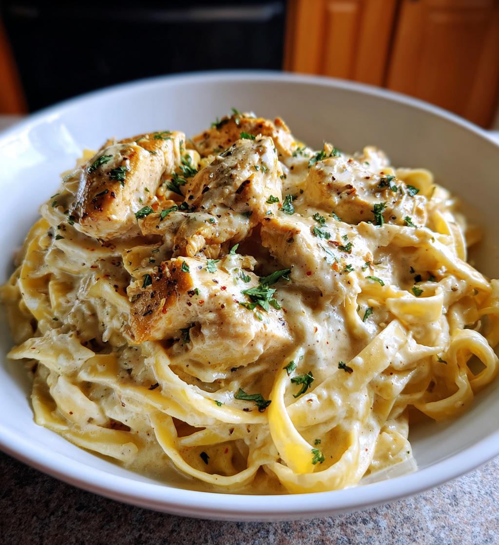 Kip Alfredo uit de Slow Cooker - detail 2