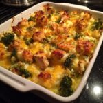 Kip, Bloemkool en Broccoli Ovenschotel