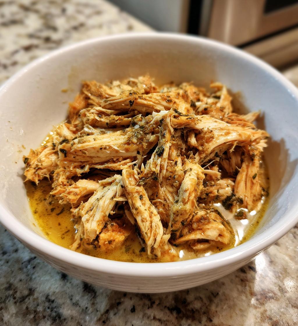 Kip met Ranch Kruidenmix uit de Crockpot - detail 1
