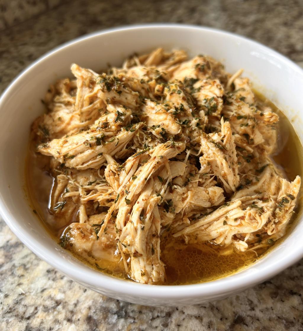 Kip met Ranch Kruidenmix uit de Crockpot - detail 2