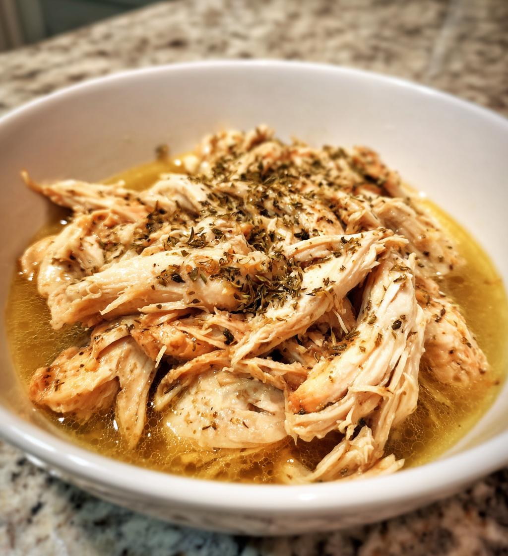 Kip met Ranch Kruidenmix uit de Crockpot - detail 3