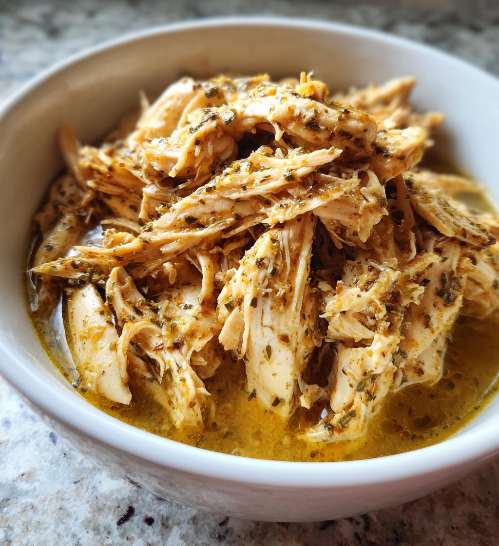Kip met Ranch Kruidenmix uit de Crockpot