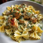 Kip met Strikjespasta