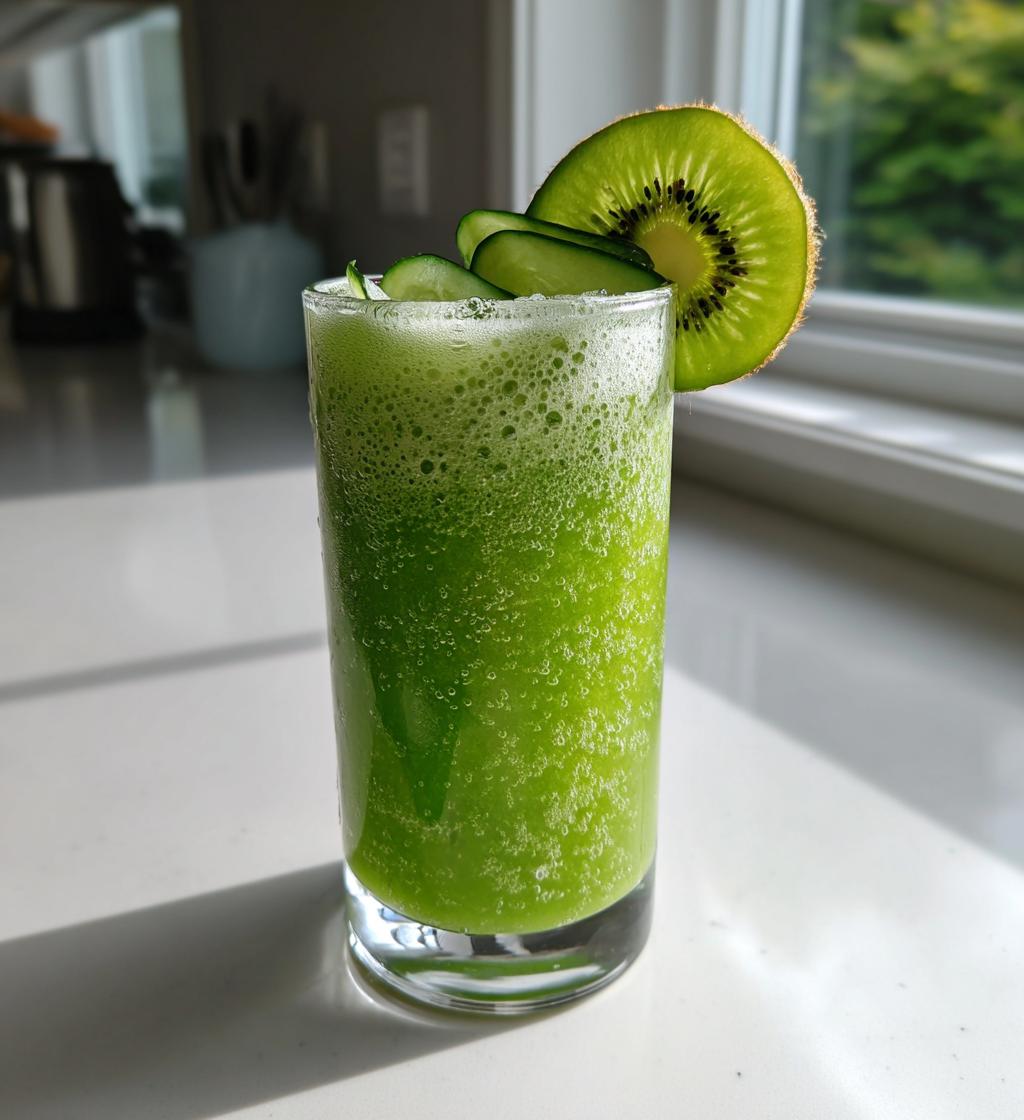 Kiwi Komkommer Sap
