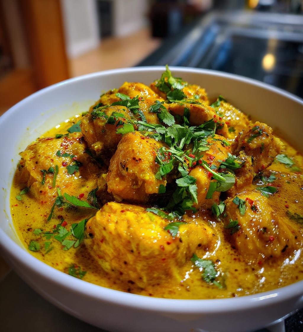 Kruidige Kippen Curry